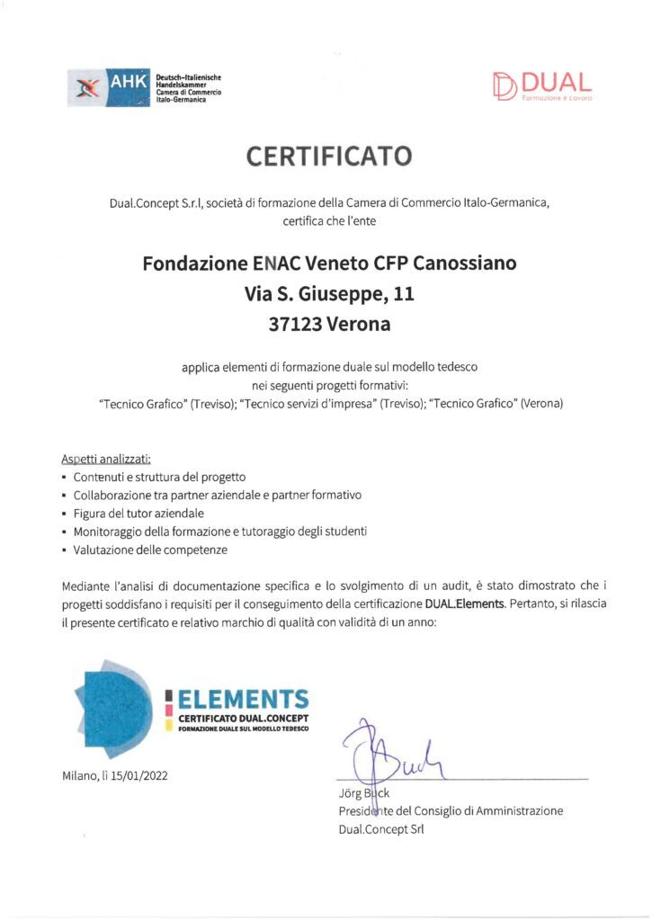 Certificato Elements Fondazione ENAC 725x1024