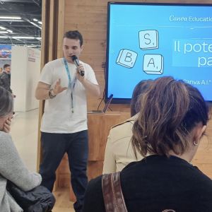 Un nostro studente a Didacta come docente! 